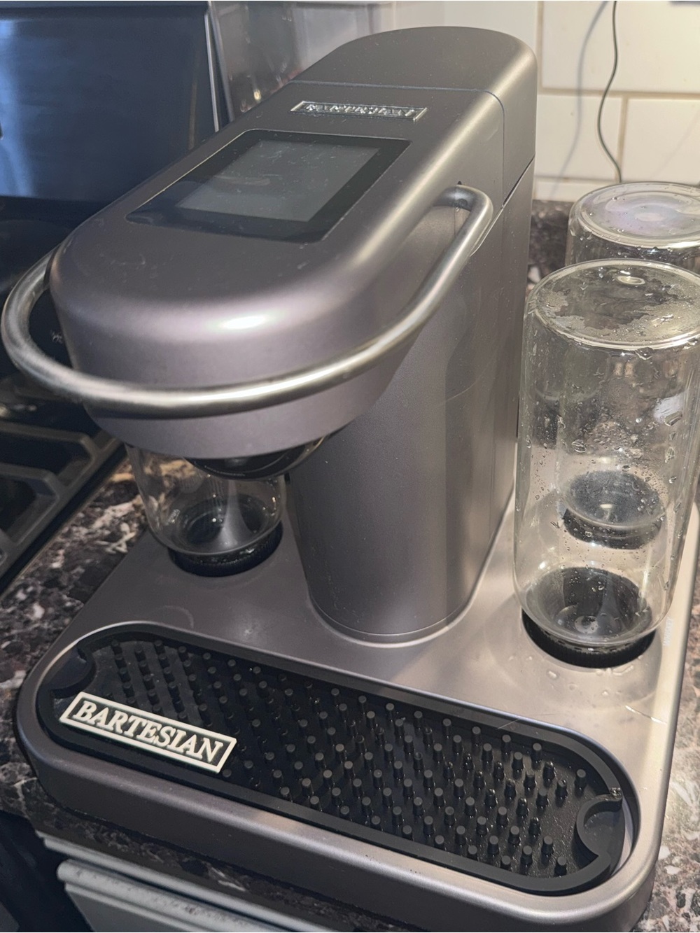 Bartesian Single-Serve Cocktail Maker in Metallic Gray